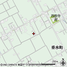 香川県丸亀市垂水町390-6周辺の地図
