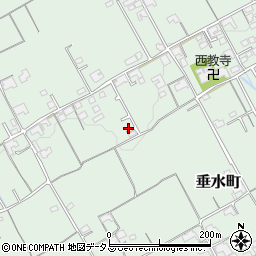 香川県丸亀市垂水町390周辺の地図