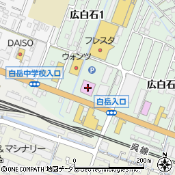 パーラー大学広店周辺の地図