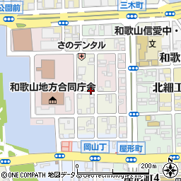 和歌山県和歌山市三番丁13周辺の地図