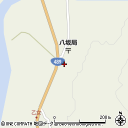 山口県山口市徳地八坂757周辺の地図