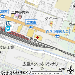 ソフトバンク広駅前周辺の地図