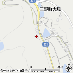 香川県三豊市三野町大見乙-213周辺の地図