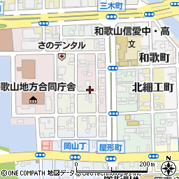 和歌山県和歌山市三番丁32周辺の地図