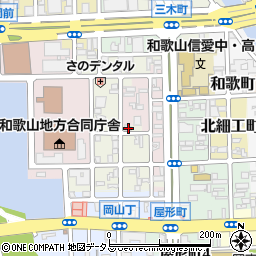 和歌山県和歌山市三番丁29周辺の地図