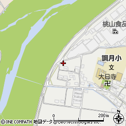 和歌山県紀の川市桃山町調月1139-1周辺の地図