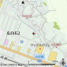 広島県呉市広白石周辺の地図