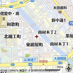 和歌山県和歌山市船場町72周辺の地図