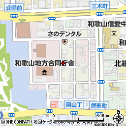 和歌山県和歌山市三番丁18周辺の地図