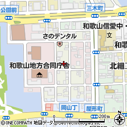 和歌山県和歌山市三番丁14周辺の地図