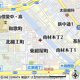 和歌山県和歌山市船場町74周辺の地図