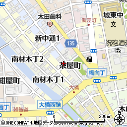 和歌山県和歌山市茶屋町6周辺の地図
