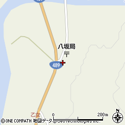 山口県山口市徳地八坂756周辺の地図