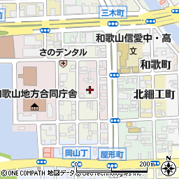 和歌山県和歌山市三番丁30周辺の地図