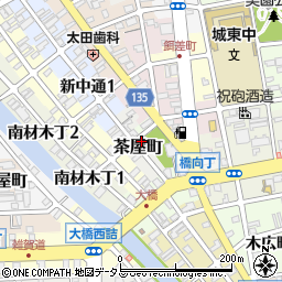 和歌山県和歌山市茶屋町30周辺の地図