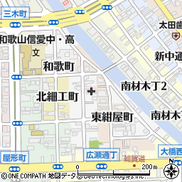 ＮＦ和歌山ハイツ周辺の地図