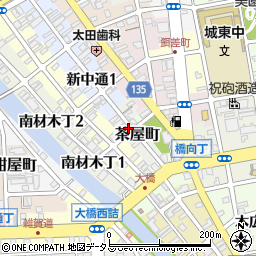 和歌山県和歌山市茶屋町5周辺の地図