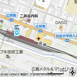 エディオン広店周辺の地図