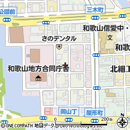 和歌山県和歌山市三番丁12周辺の地図
