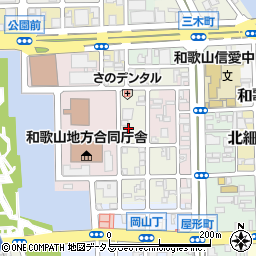 和歌山県和歌山市三番丁19周辺の地図