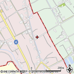 香川県善通寺市与北町234-1周辺の地図