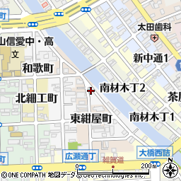 和歌山県和歌山市船場町76周辺の地図