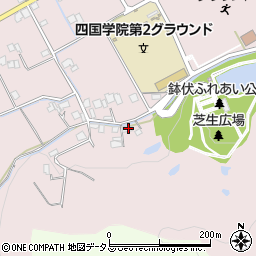 香川県善通寺市与北町1785周辺の地図