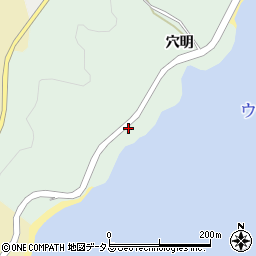 徳島県鳴門市瀬戸町撫佐穴明周辺の地図