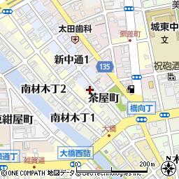 和歌山県和歌山市茶屋町2周辺の地図