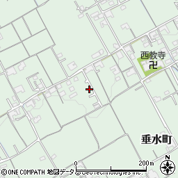 香川県丸亀市垂水町385-8周辺の地図