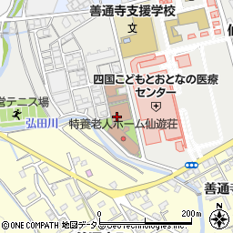 仙遊荘デイサービスセンター周辺の地図