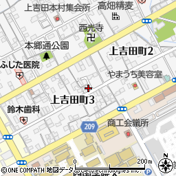 大川製麺所周辺の地図