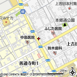 香川県善通寺市善通寺町7丁目1周辺の地図