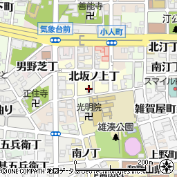 和歌山県和歌山市北坂ノ上丁39周辺の地図