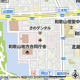 和歌山県和歌山市三番丁23周辺の地図