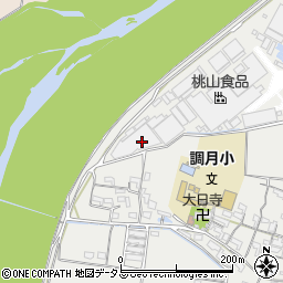 和歌山県紀の川市桃山町調月1142周辺の地図