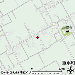 香川県丸亀市垂水町385-6周辺の地図