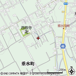香川県丸亀市垂水町685-14周辺の地図