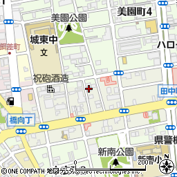フジパレス田中町２番館周辺の地図