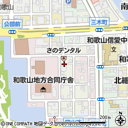 和歌山県和歌山市三番丁25周辺の地図