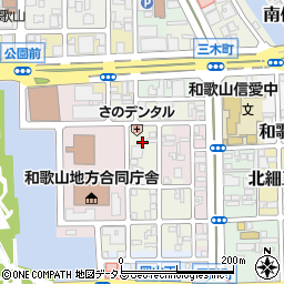 和歌山県和歌山市三番丁26周辺の地図