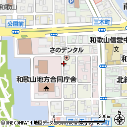 和歌山県和歌山市三番丁24周辺の地図