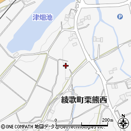 香川県丸亀市綾歌町栗熊西1919-3周辺の地図