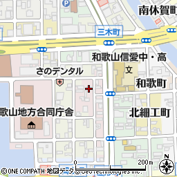 社団法人和歌山県公共嘱託登記土地家屋調査士協会周辺の地図