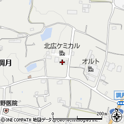 和歌山県紀の川市桃山町調月713-18周辺の地図
