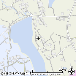 香川県丸亀市綾歌町岡田東1641-1周辺の地図