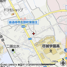 香川県善通寺市生野町953周辺の地図