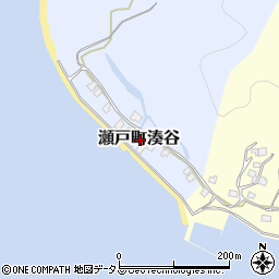 徳島県鳴門市瀬戸町湊谷周辺の地図