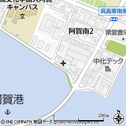 寺本環境株式会社　阿賀事務所周辺の地図