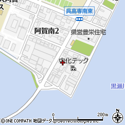 日本マーツ周辺の地図